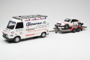 Porsche 911 SC Group 4 Citroen C35 Assistance Rally Portugal 1981 Otto 1:18 OT374 Derva - nuotrauka 7 iš 8