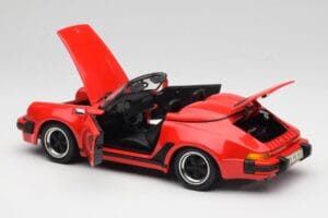 Porsche 911 964 Speedster Raudonas Maisto 1:18 3000473 Metalas - nuotrauka 5 iš 8
