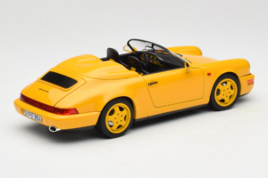 Porsche 911 964 Speedster Speed Yellow Norev 1:18 187130 Metalas - nuotrauka 3 iš 8
