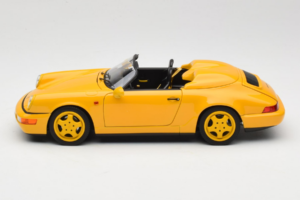 Porsche 911 964 Speedster Speed Yellow Norev 1:18 187130 Metalas - nuotrauka 4 iš 8