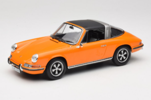 Porsche 911 T Targa Oranžinis Norev 1:18 187220 Metalas - nuotrauka 2 iš 8