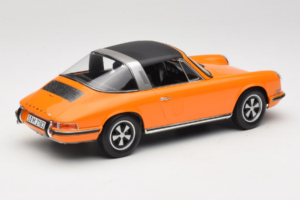 Porsche 911 T Targa Oranžinis Norev 1:18 187220 Metalas - nuotrauka 3 iš 8