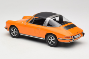 Porsche 911 T Targa Oranžinis Norev 1:18 187220 Metalas - nuotrauka 5 iš 8