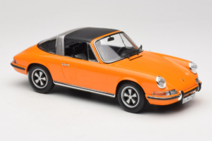 Porsche 911 T Targa Oranžinis Norev 1:18 187220 Metalas - nuotrauka 6 iš 8
