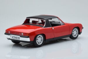 Porsche 914 1.7 Bahia Raudonas Norev 1:18 187690 Metalas - nuotrauka 2 iš 7