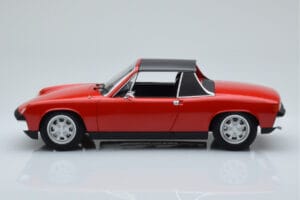 Porsche 914 1.7 Bahia Raudonas Norev 1:18 187690 Metalas - nuotrauka 3 iš 7