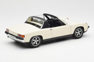 Porsche 914/6 Šviesi Dramblio Kaulo AUTOart 1:18 77933 Metalas - nuotrauka 3 iš 8