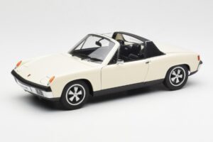 Porsche 914/6 Šviesi Dramblio Kaulo AUTOart 1:18 77933 Metalas