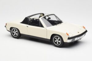 Porsche 914/6 Šviesi Dramblio Kaulo AUTOart 1:18 77933 Metalas - nuotrauka 6 iš 8