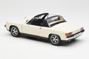 Porsche 914/6 Šviesi Dramblio Kaulo AUTOart 1:18 77933 Metalas - nuotrauka 7 iš 8