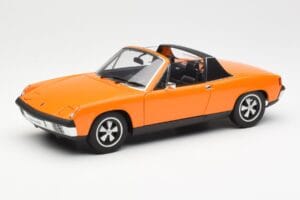 Porsche 914/6 Targa Oranžinis AUTOart 1:18 77932 Metalas