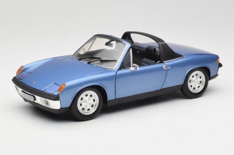 Porsche 914 Mėlynas Revell 1:18 08975 Metalas