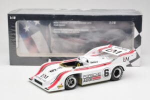 Porsche 917/10 #6 Team Penske M. Donohue 2nd Place Can-Am Mosport 1972 Minichamps 1:18 153726506 Metalas - nuotrauka 6 iš 6