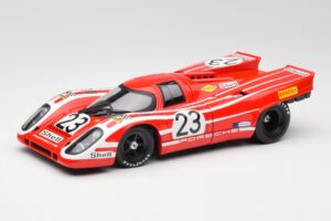 Porsche 917K #23 R. Attwood / H. Herrmann 24 Hours of Le Mans Winner 1970 Norev 1:18 187586 Metalas