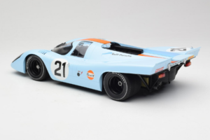 Porsche 917K Gulf #21 P. Rodriguez / L. Kinnunen J.W. Automotive Engineering 24 Hours of Le Mans 1970 Minichamps 1:12 1237066 - nuotrauka 5 iš 6