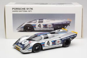 Porsche 917K Martini #4 V. Elford / G. Van Lennep 24 Hours of Daytona 1971 AUTOart 1:18 87182 Metalas - nuotrauka 8 iš 8