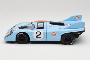 Porsche 917K #2 Gulf P. Rodriguez / J. Oliver 1000km Monza Winner 1971 Eagles Race 1:18 903008 Metalas - nuotrauka 5 iš 6