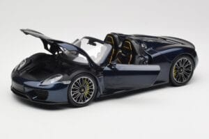 Porsche 918 Spyder Mėlynas Metallic Minichamps 1:18 113062434 Metalas - nuotrauka 2 iš 8