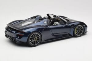 Porsche 918 Spyder Mėlynas Metallic Minichamps 1:18 113062434 Metalas - nuotrauka 3 iš 8
