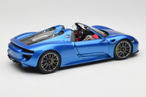 Porsche 918 Spyder Blue Metallic Minichamps 1:18 110062432 Metalas - nuotrauka 3 iš 8