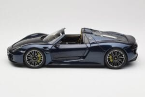 Porsche 918 Spyder Mėlynas Metallic Minichamps 1:18 113062434 Metalas - nuotrauka 4 iš 8
