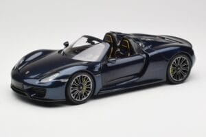 Porsche 918 Spyder Mėlynas Metallic Minichamps 1:18 113062434 Metalas