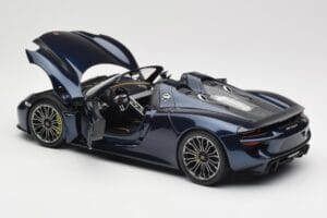 Porsche 918 Spyder Mėlynas Metallic Minichamps 1:18 113062434 Metalas - nuotrauka 5 iš 8
