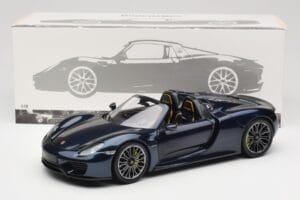 Porsche 918 Spyder Mėlynas Metallic Minichamps 1:18 113062434 Metalas - nuotrauka 8 iš 8