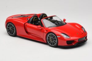 Porsche 918 Spyder Raudonas Minichamps 1:18 110062435 Metalas - nuotrauka 6 iš 8