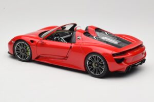 Porsche 918 Spyder Raudonas Minichamps 1:18 110062435 Metalas - nuotrauka 7 iš 8