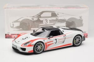 Porsche 918 Spyder Weissach Package Salzburg Minichamps 1:18 110062441 Metalas - nuotrauka 8 iš 8