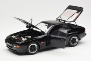 Porsche 924 Carrera GT Juodas AUTOart 1:18 78001 Metalas - nuotrauka 2 iš 8