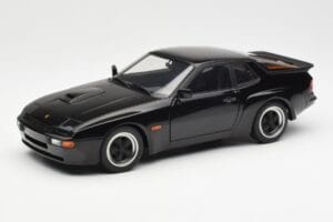Porsche 924 Carrera GT Juodas AUTOart 1:18 78001 Metalas