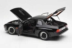 Porsche 924 Carrera GT Juodas AUTOart 1:18 78001 Metalas - nuotrauka 5 iš 8