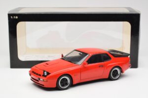 Porsche 924 Carrera GT Guards Raudonas AUTOart 1:18 78003 Metalas - nuotrauka 8 iš 8