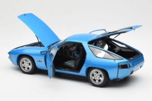 Porsche 928 Mėlynas AUTOart 1:18 77901 Metalas - nuotrauka 5 iš 8