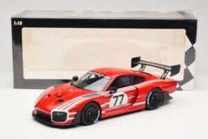 Porsche 935/19 Raudonas su Baltomis Juostomis Minichamps 1:18 155067577 Metalas - nuotrauka 6 iš 6