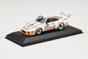Porsche 935 Vaillant #51 B. Wollek Zolder 1977 Minichamps 1:43 400776351 Metalas - nuotrauka 2 iš 4