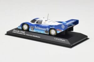 Porsche 956 #1 Brun S. Bellof / T. Boutsen Hockenheim 1985 Minichamps 1:43 430856699 Metalas - nuotrauka 3 iš 4