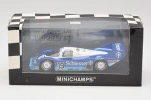 Porsche 956 #1 Brun S. Bellof / T. Boutsen Hockenheim 1985 Minichamps 1:43 430856699 Metalas - nuotrauka 4 iš 4