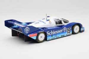 Porsche 956K Group C #19 Brun Motorsport Schiesser S. Bellof / T. Boutsen 1000km Hockenheim 1985 Minichamps 1:18 155856619 Me - nuotrauka 2 iš 6