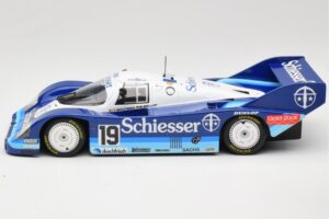 Porsche 956K Group C #19 Brun Motorsport Schiesser S. Bellof / T. Boutsen 1000km Hockenheim 1985 Minichamps 1:18 155856619 Me - nuotrauka 3 iš 6
