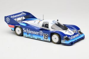 Porsche 956K Group C #19 Brun Motorsport Schiesser S. Bellof / T. Boutsen 1000km Hockenheim 1985 Minichamps 1:18 155856619 Me - nuotrauka 4 iš 6