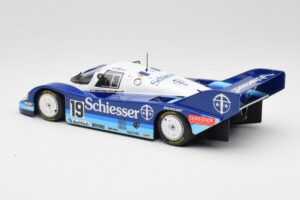 Porsche 956K Group C #19 Brun Motorsport Schiesser S. Bellof / T. Boutsen 1000km Hockenheim 1985 Minichamps 1:18 155856619 Me - nuotrauka 5 iš 6