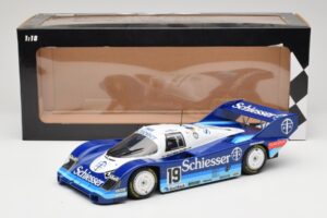 Porsche 956K Group C #19 Brun Motorsport Schiesser S. Bellof / T. Boutsen 1000km Hockenheim 1985 Minichamps 1:18 155856619 Me - nuotrauka 6 iš 6