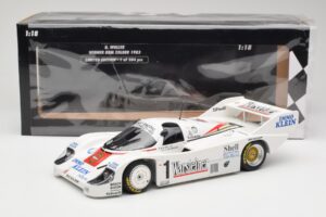 Porsche 956K #1 B. Wollek Joest Racing Zolder 1983 Winner Minichamps 1:18 153836601 Metalas - nuotrauka 6 iš 6