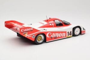 Porsche 956K #14 K. Rosberg / J. Lammers Canon Racing 3rd Place 1000km Nürburgring 1983 Minichamps 1:18 155836614 Metalas - nuotrauka 2 iš 6