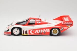 Porsche 956K #14 K. Rosberg / J. Lammers Canon Racing 3rd Place 1000km Nürburgring 1983 Minichamps 1:18 155836614 Metalas - nuotrauka 3 iš 6