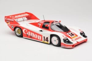 Porsche 956K #14 K. Rosberg / J. Lammers Canon Racing 3rd Place 1000km Nürburgring 1983 Minichamps 1:18 155836614 Metalas - nuotrauka 4 iš 6