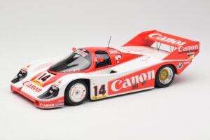 Porsche 956K #14 K. Rosberg / J. Lammers Canon Racing 3rd Place 1000km Nürburgring 1983 Minichamps 1:18 155836614 Metalas